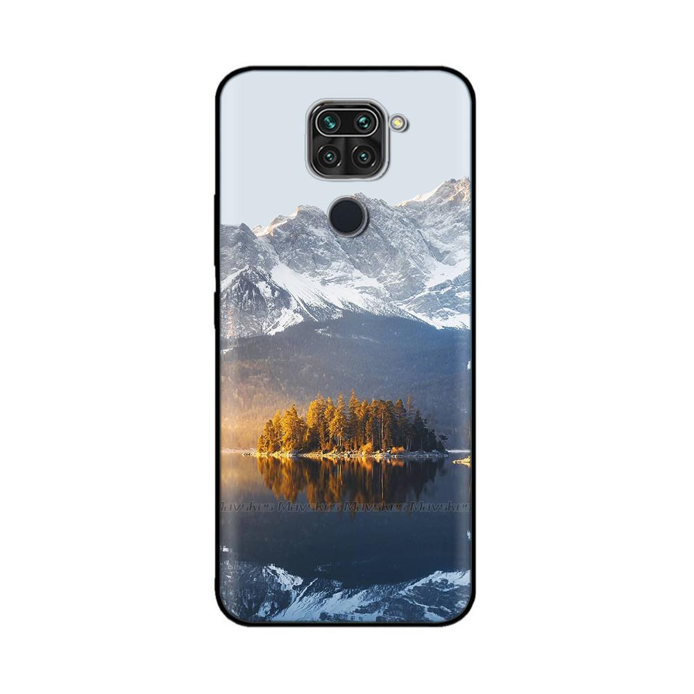 Cute Panda Back Cover For Redmi Note 9 Case For Xiaomi Redmi Note 9 Cases Note9 Soft Liquid Silicone Full Coverage Phone Case