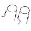 2PCS Forward Reverse Shift Cable 72341 G01 43 3 4in Replacement for EZGO ST350 ST480 Workhorse Golf Cart 1996 2025
