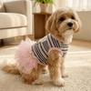 Thin Breathable Puppy Princess Dress Sweet Style Pet Strap Puff Skirt Pet Lace Skirt  for Puppy Cat
