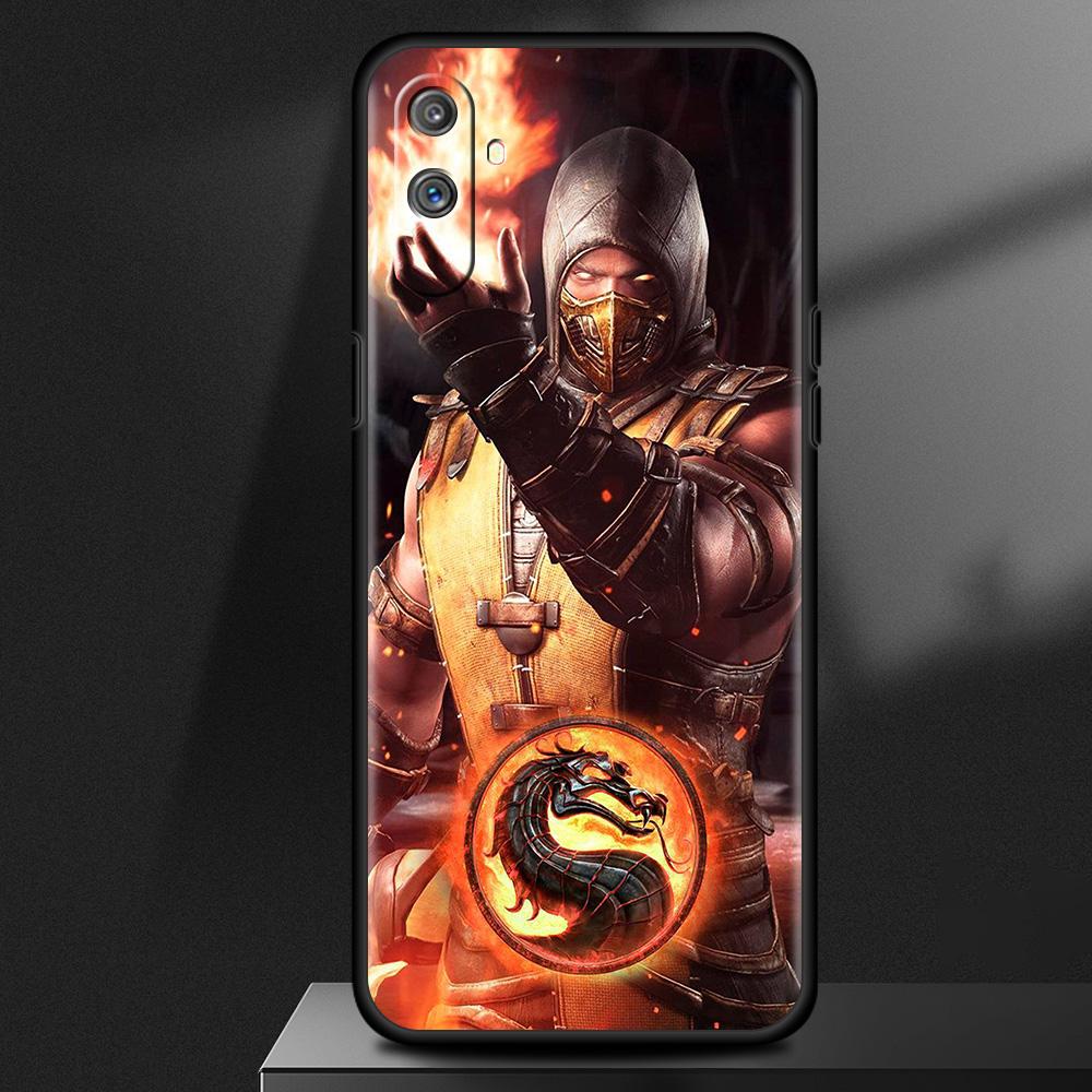 Silicone Case For Realme 8 C21 6 7 Pro C3 C11 XT GT 5 C12 C15 C21Y X50 7i Luxury Soft Shell Phone Cover Game Mortal Kombat Funda