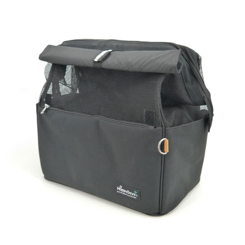 HAPPY DAYS HappyDays Sustainable Backpack Carrier for Pets Black