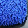 1 Pair Chenille Microfiber Car Wash Mitt Scratch Lint Free Double-sided Cleaning Strong Water