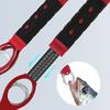Aluminum Alloy Fish Gripper with Scale Fish Mouth Lip Grabber Long Handle Fishing Pliers Fish Control Clamp Catcher Tong Fishing Accessories