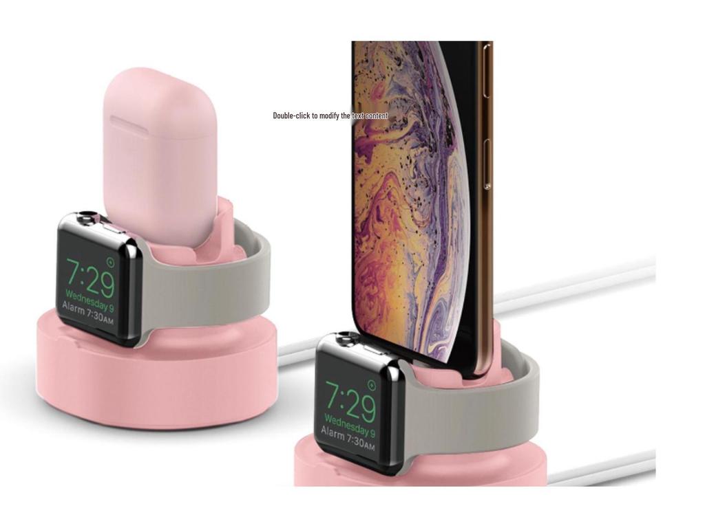 Doppelter Ladeständer für Apple Watch, AirPods und iPhone