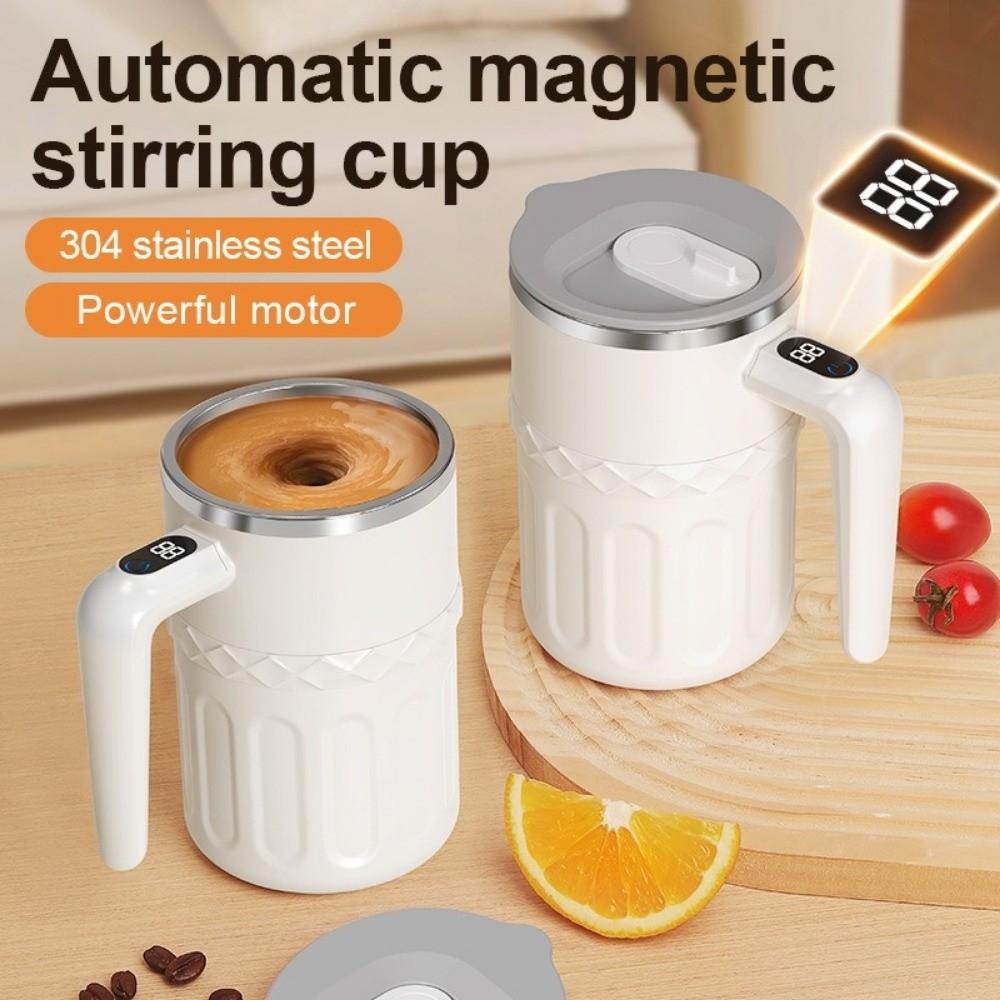 380ML Automatic Mixer Cup Rechargeable Electric Coffee Mug Self Stirring Coffee Mug Food-Safe Use