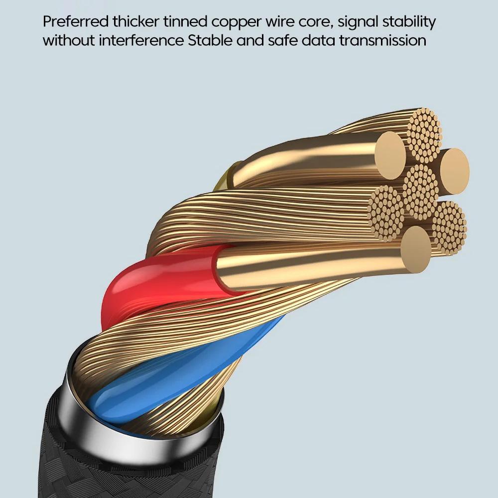 JS-112 2-in-1 Type-C/Lightning Male to USB Female OTG Adapter Cable,0.15m