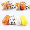 12pcs Solid Sponge Soft Ball Children Sport Basketball Football Baseball Tennis Toy Outdoor Sport Decompression Release Ball