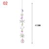 1pc Wind Chime Sun Catcher Pendant Dream Catcher Hanging Drop Home Garden Decor Windchime