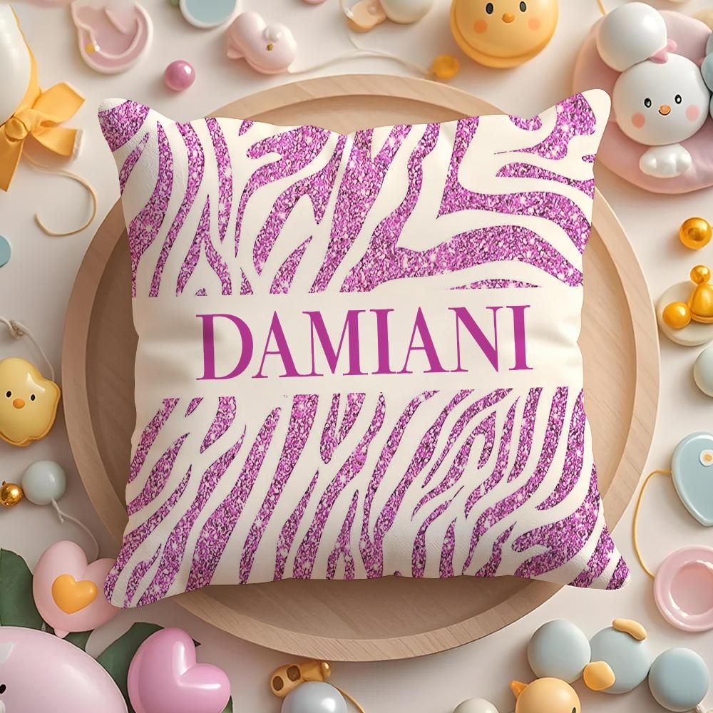 Italian Gorgeous D-Damiani Cushion Cover Home & Car Multi-Scene Pillow Cover - Reversible, Soft & Durable for Daily Use