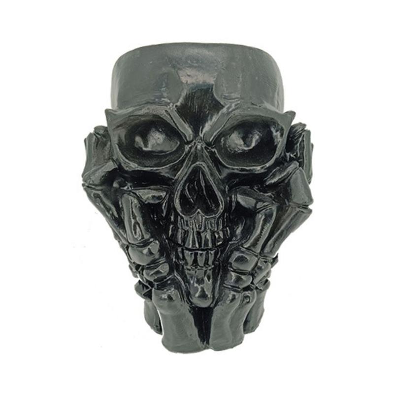 

Resin Skull Planters Resin Skull Decorations Skull Head Flower Succulents Pots Outdoor Indoor Home Garden Flower 1