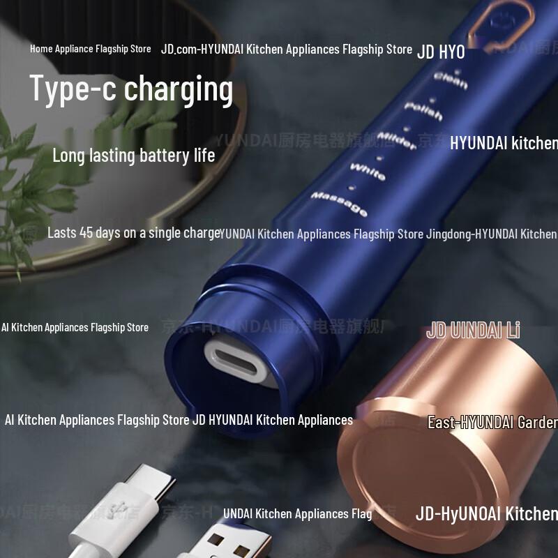 Hyundai XM-806 Sonic Electric Toothbrush with Soft Bristles