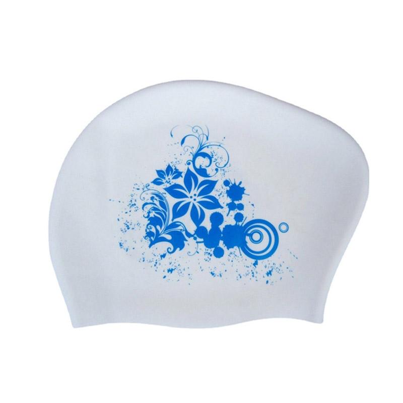 New Silicone Swimming Cap Long Hair Women's Waterproof Swim Caps Ladies Diving Hood Hat Kids Garras Natacion Casquette