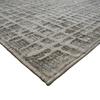 Tapis moderne à motifs carrés beige ivoire 120x170