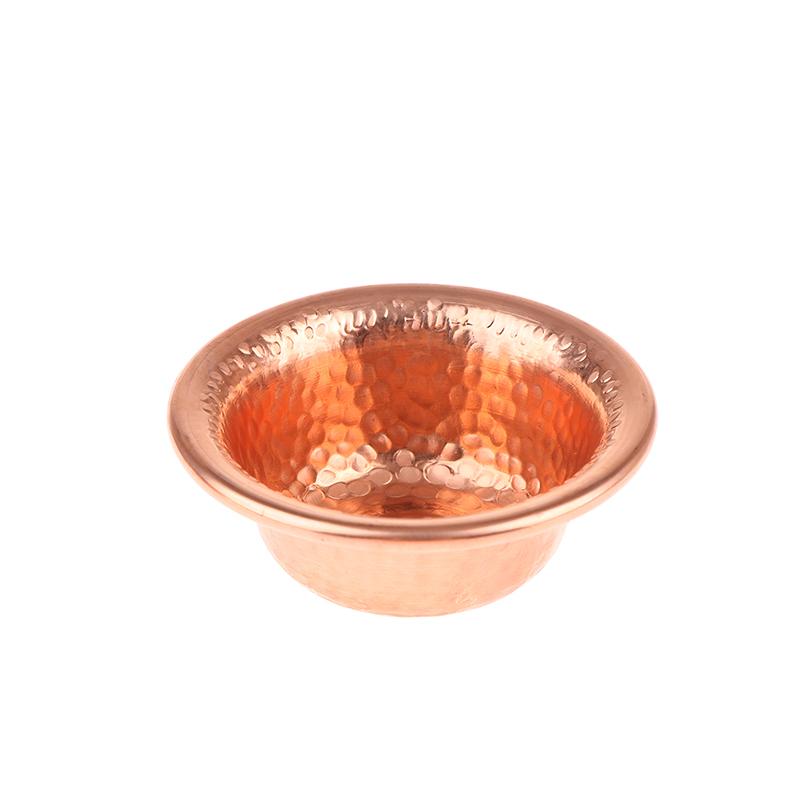 

Непальская чистая медная чаша для воды ручной работы с небольшим благоприятным узором в виде молотка, святая чаша для воды для Будды, буддийские принадлежности