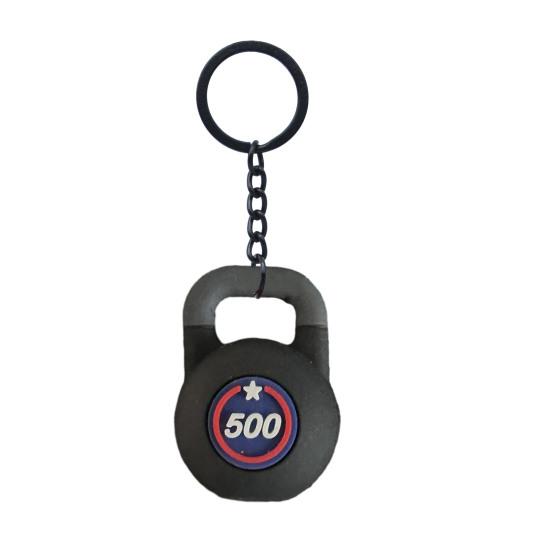 Sports Keychain Pendant Decorative Kettlebell Dumbbell Design Keyring Car Keys Bags Backpacks Accessory