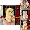 Mofusand Shark Cat Plush Keychain With Keyring For Bag Decor And Collectors Gift