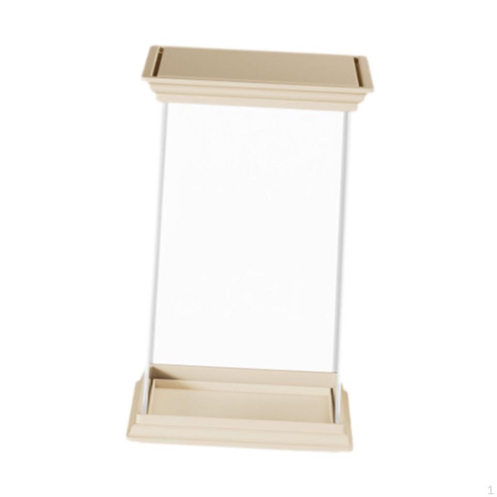 Clear Figure Display Case Doll Box Dustproof Multipurpose Storage Organizer Toy