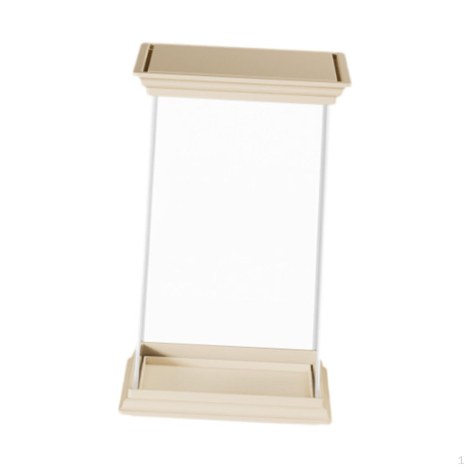 

Прозрачная витрина для фигурок, коробка для кукол, пыленепроницаемый многоцелевой органайзер для хранения, игрушка without Stand