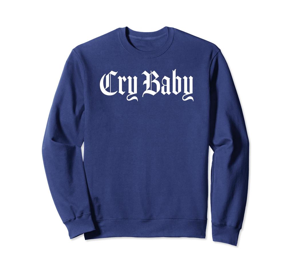 CRY BABY Old English Design Sweatshirt