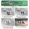 MEJUE 304 Stainless Steel Single Kitchen Sink Drain Kit