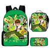Ben Print Design Childrens Backpack Set With Waterproof Oxford Fabric For School Use