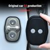 För OPEL Mokka -2025 Silikon Bil Dörrlås Spänne Skyddskåpa Elastisk Stötdämpande Kudde