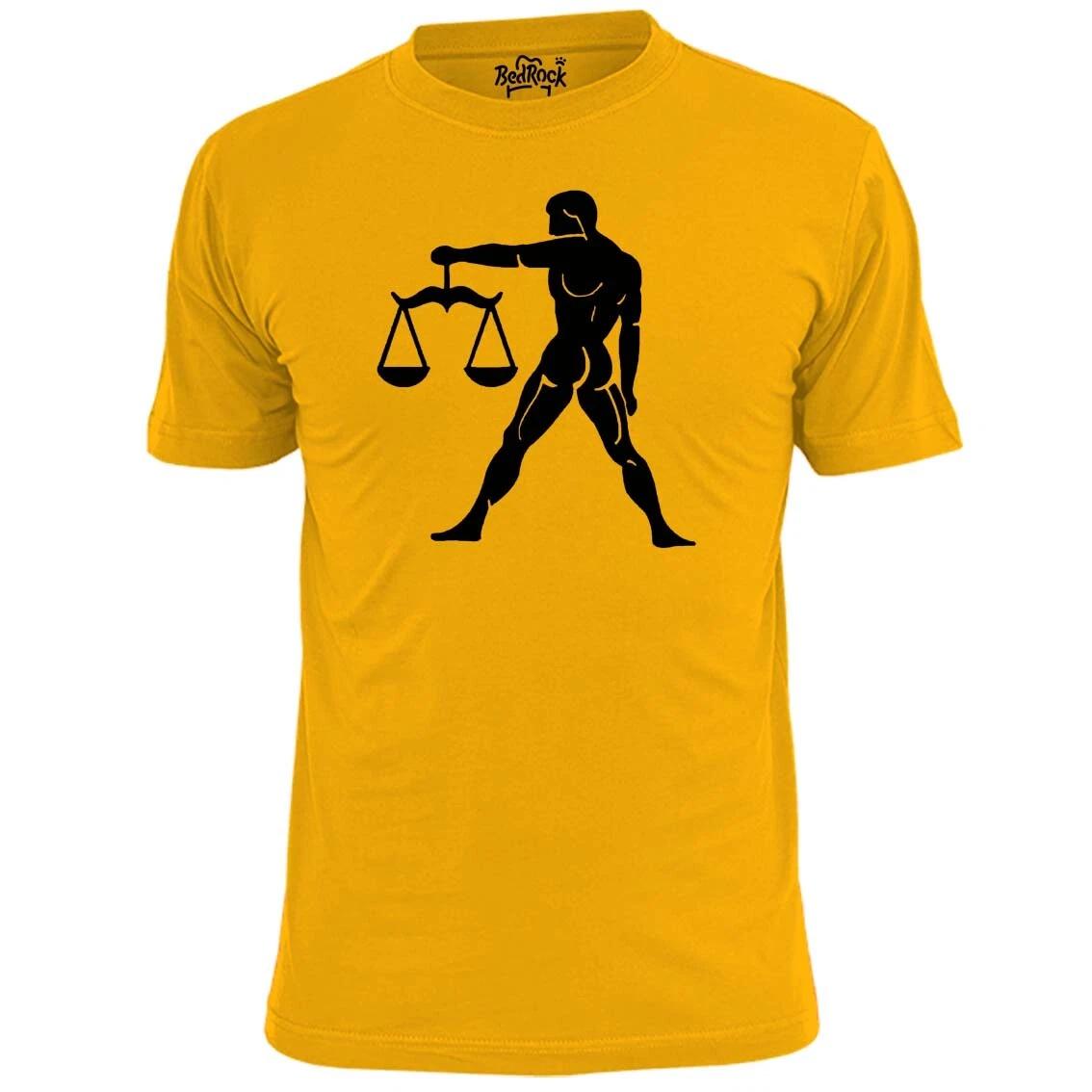 Mens Libra Zodiac Sign T shirt Astrology M
