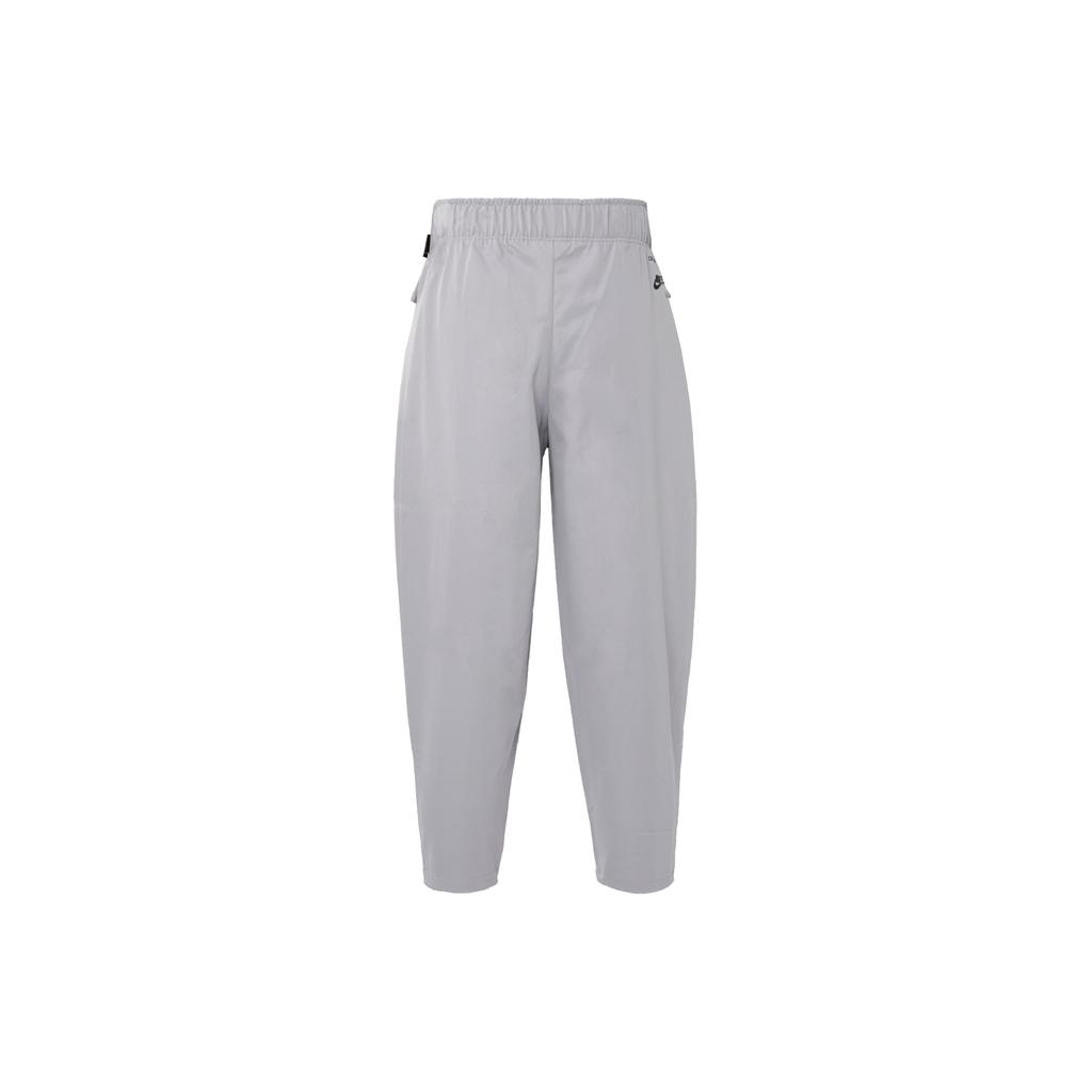 Nike Solid Color Logo Print Casual Straight Leg Pants Women bottoms Gray DD4617-521