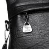 Vintage Shoulder Bag PU Crossbody Bag Large Capacity Women's Multi-Layer Handbag