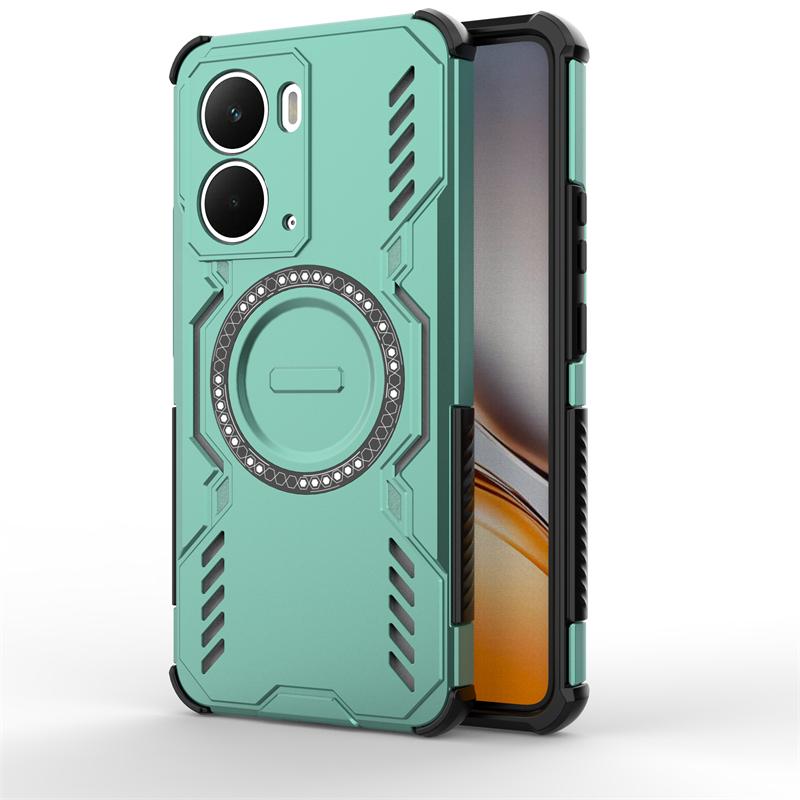Shockproof Armor Case For Realme Neo 7x Magnetic Adsorption Wireless Charge Cover For Realme Neo 7x Case For Realme Neo 7x Case