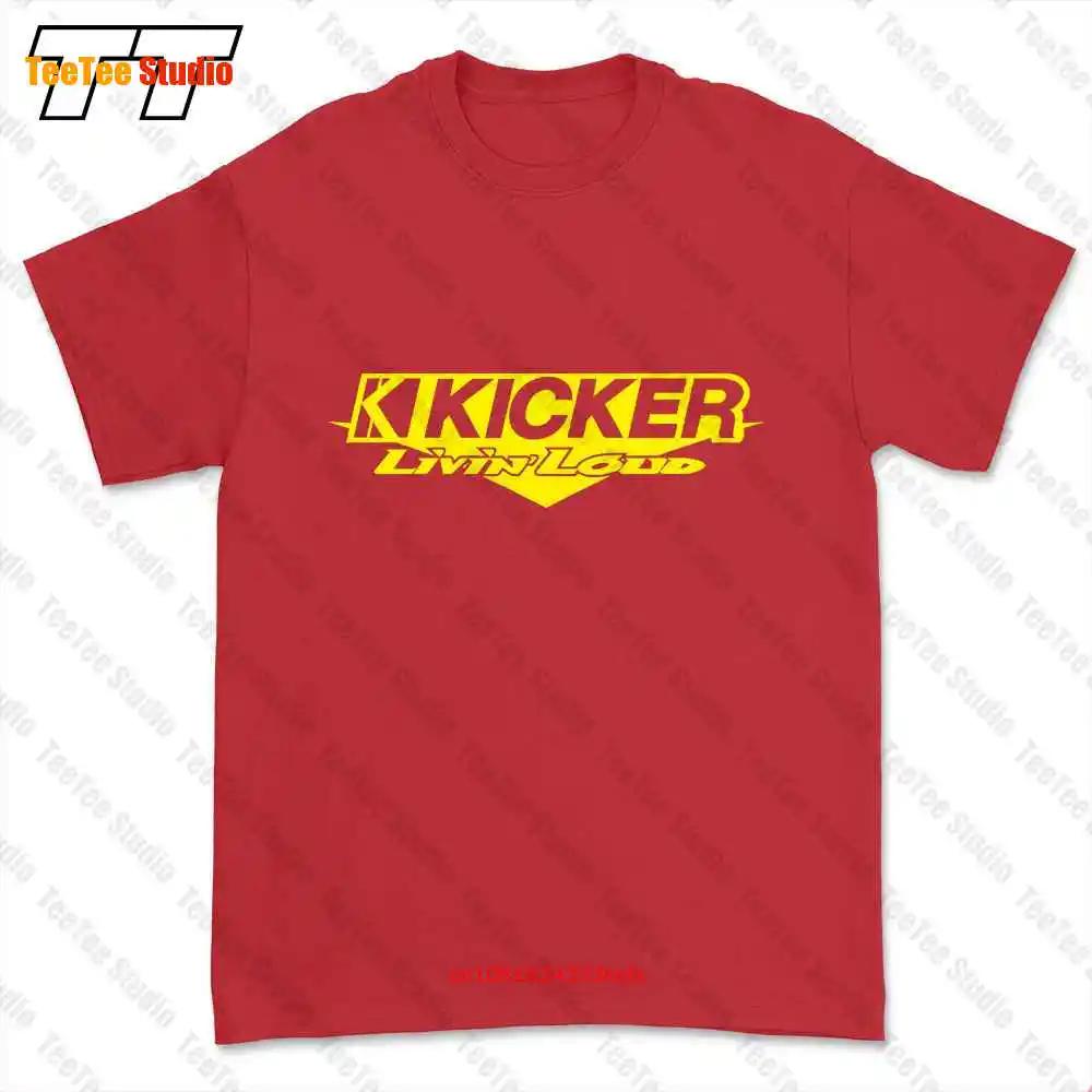 

Kicker Livin Loud Audio Logo Speakers Amplifiers Car Subwoofers Tshirt Tee 1IM4 S