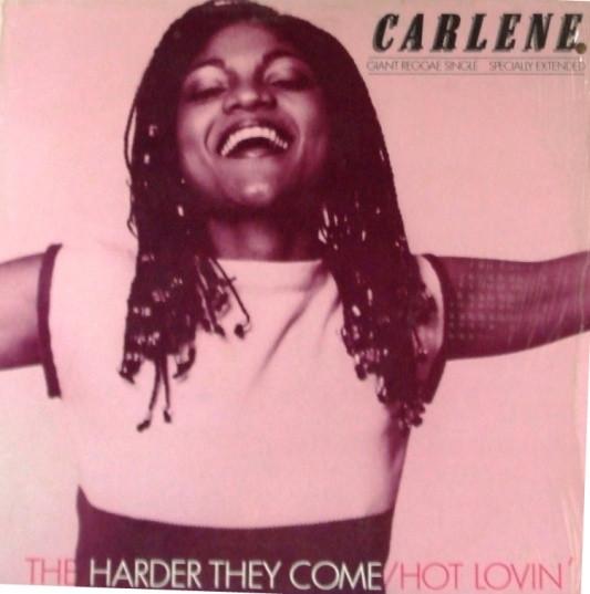 

LP Record CARLENE The Harder They ComeHot Lovin GGG005 1980 Japan Reggae Ska Dub Used