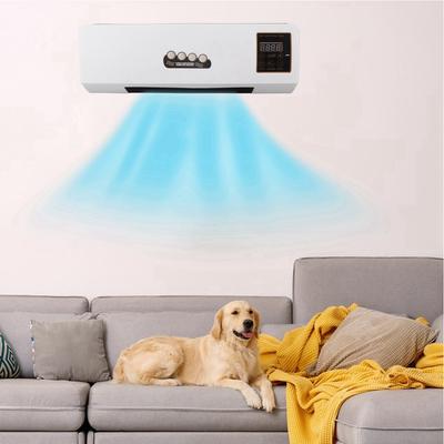 1800W Air Cooler Small Air Conditioner Heater Portable Wall Mounted Air Conditioning Hot Fan for Bathroom Bedroom 220V