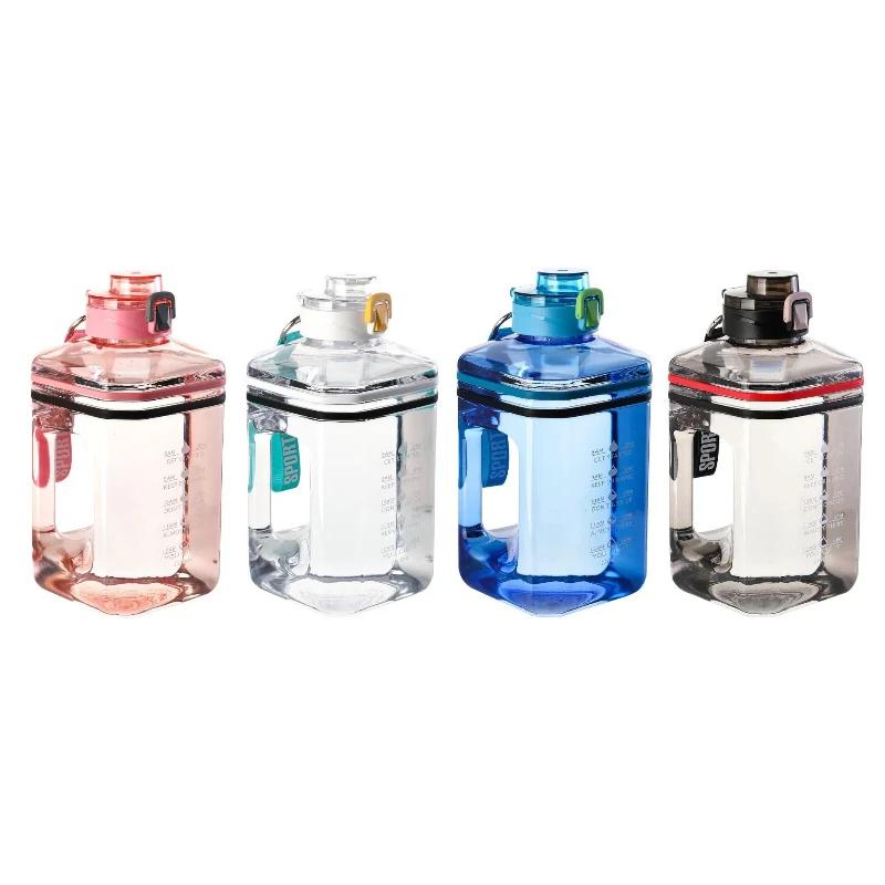 2.2 Liter Water Bottle Large Capacity Sports Water Cup Portable Big Water Bottle Ton Ton Bucket Cup For Sports Fitness Use