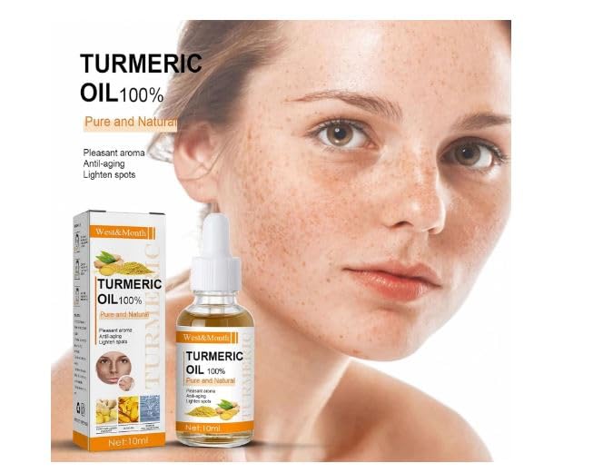 ARMM Products® Kurkuma Gesichtsöl für strahlende Haut | Leichtes tägliches Hautpflegeöl | Glattes & strahlendes Aussehen | Feuchtigkeitsspendende & ausgleichende Pflege | Geeignet