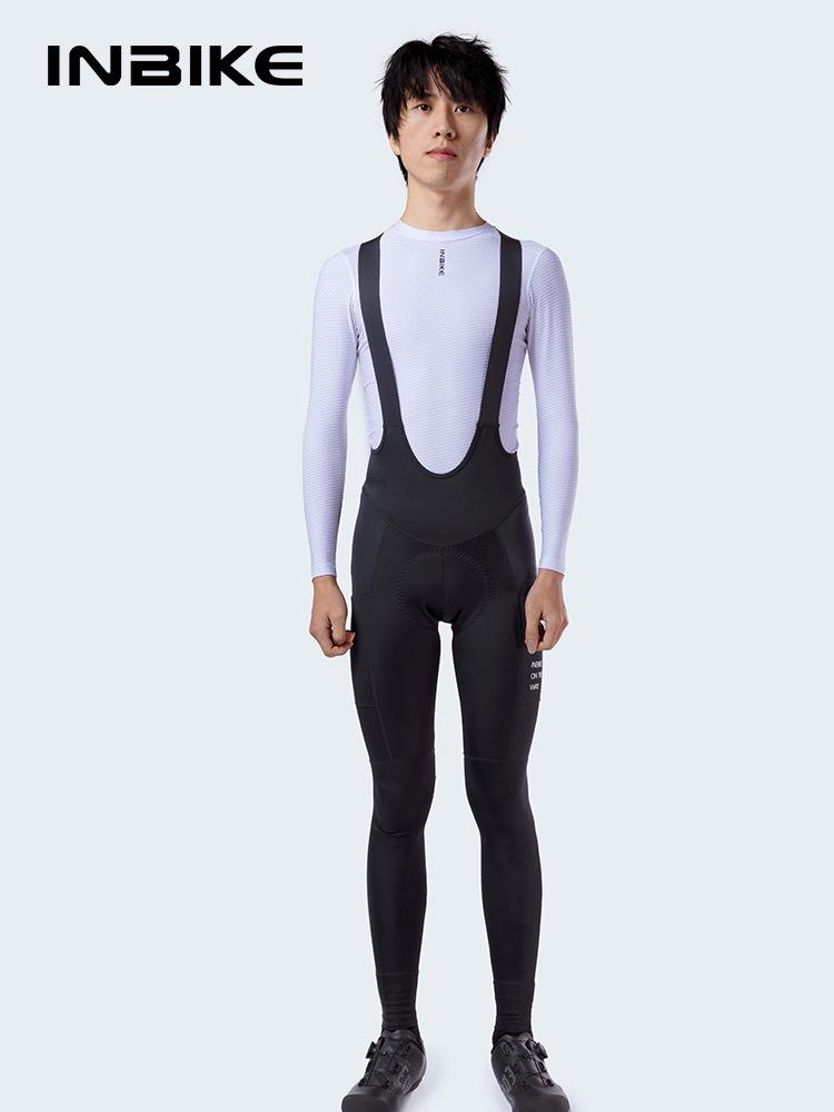 

INBIKE Men s Cycling Pants - Strap Long Pants for Spring, Summer, and Autumn, Suitable for Road and Mountain Biking XL чорний