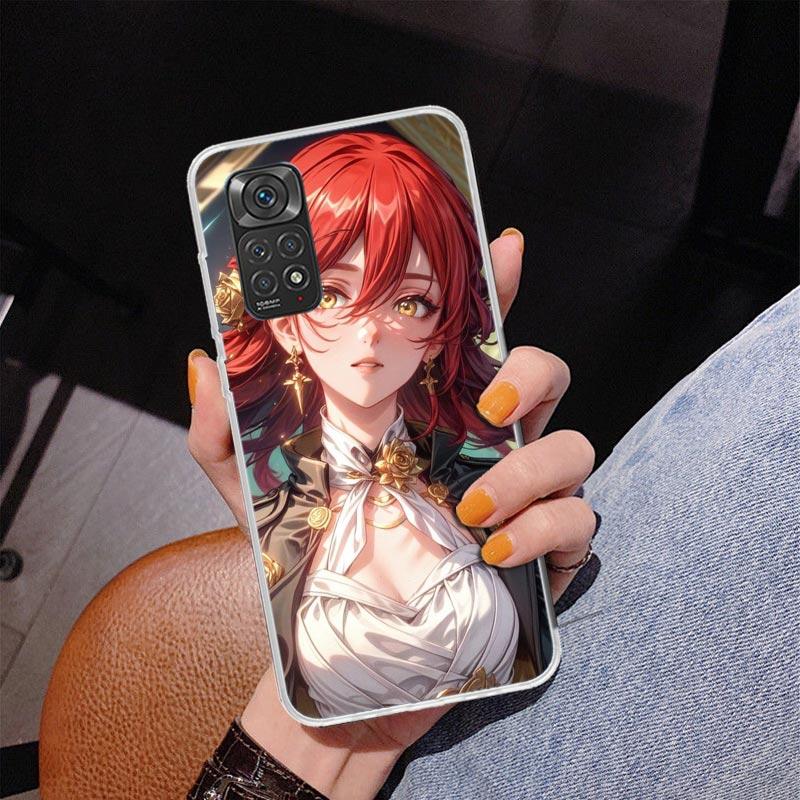 Honkai Star Rail Himeko Phnoe Case for Phnoe Case for Xiaomi Redmi Note 15 14 14S 13 Pro Plus 12 12S 11S 11E 10S 10 11T 5G Uniqu