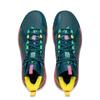 Li Ning BadFive 4 Dämpfend Abriebfest Atmungsaktiv Mittelhoch Basketballschuhe Herren Grün ABFU015-10