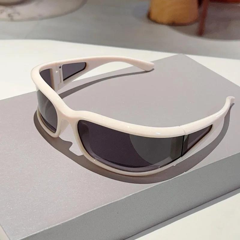 y2k Vintage Windproof Sport Goggle Sunglasses Women For Men Sun Glasses Punk Outdoor Luxury Brand Designer Cycling Eyewear UV400