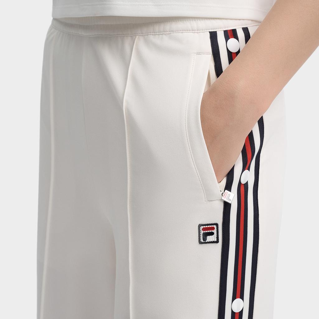 New FILA Casual Pants Women's Cloud White F11W437801FWT