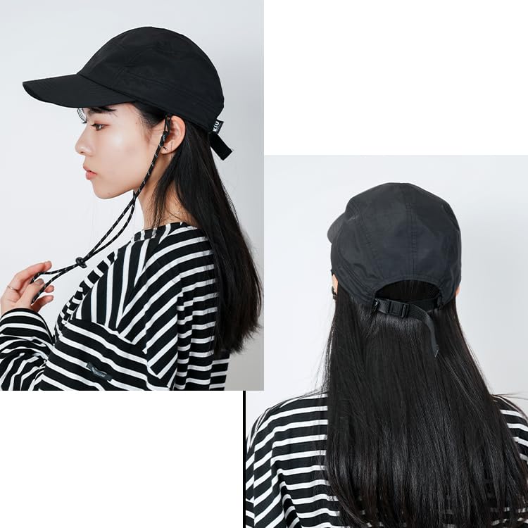 Kiu Sunshade Jet Cap UV Suitable for All Chin Sun Heatstroke and 2ND, Waterproof, Water-Repellent, Breathable, Protection, Weather, Strap, Protection,