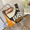 Beer Cigarette Coffee Pillow Case Square Pillow Bedroom Sofa Leisure Comfort Cushion Car Living Room Home Decoration