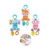 Interactive Baby Bed Hanging Decoration Toy Feature Squeaky Rattle Design For Sensory Play And Cognitive Growth