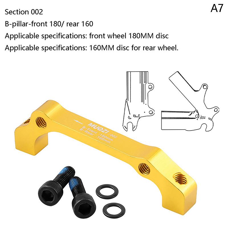 Adattatore Supporto Pinza Freno a Disco 140mm 160mm 180mm 203mm Adattatore Rotore Freno a Disco per Bicicletta con Bulloni