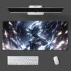 Japanese Anime Leather Anime Dragon Ball Waterproof Anti-Slip Mouse Pad Son Goku Desk Pad Customized Locking Edge Laptop Keyboard Pad  Writing Pad