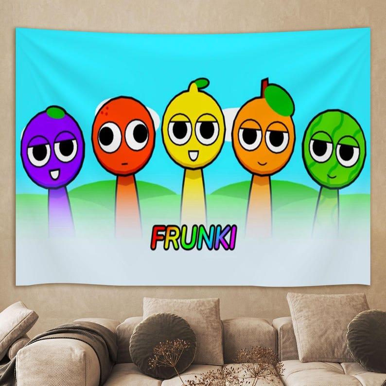 Sprunki s friend tapestry 75x100