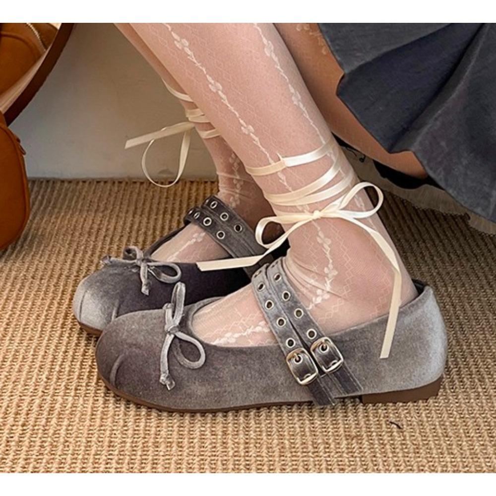

Fashion Fashion Silk Women Ballet Flats Footwear Lolita Shoes Luxury Autumn Female Butterfly-Knot Round Toe Ladies Dance Shoes 40 35