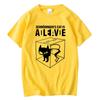Men's T-shirt Top Quality Schrodinger's Cat Print Summer Short Sleeve Men T Shirt Casual The Big Bang Theory Mens Tshirt