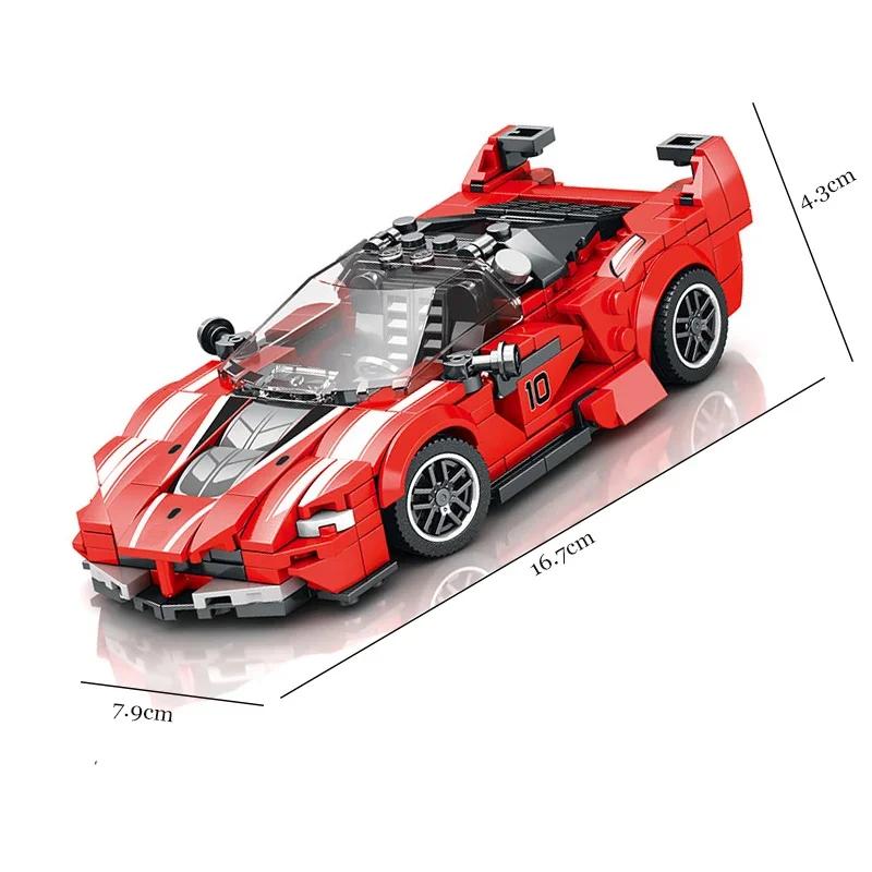 Speed Car Series Vehicle Building Blocks Supercar Set Racing Sports Car Classic MOC Model Bricks DIY Toy Kid Holiday Gifts
