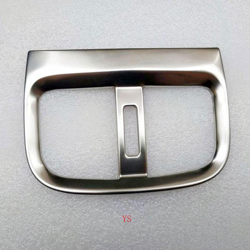 Rear Seat Air Vent Bezel Garnish Outlet Metal Interior Cover Trim for Kia Cerato K3 4 Forte 3   Car Styling  Accessories